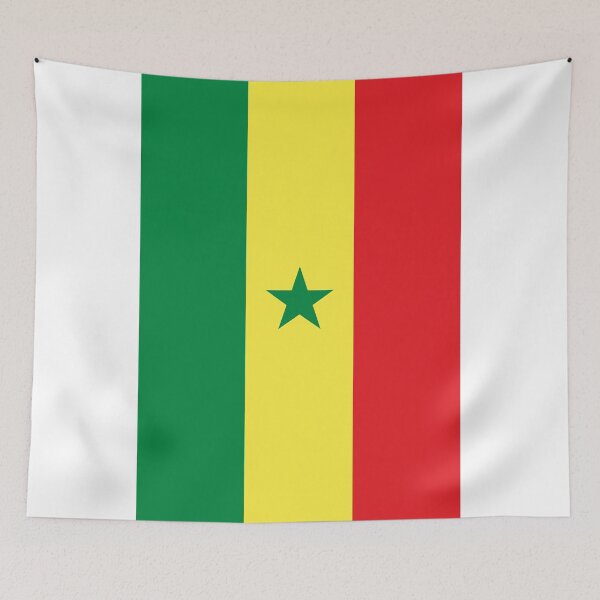 Item preview, Vertical Senegal Flag Design designed and sold by NTGUILTY.