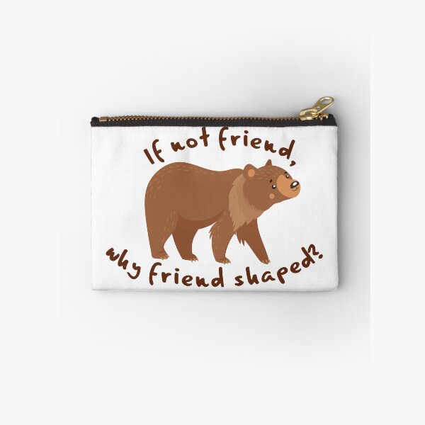 Item preview, If not friend, why friend shaped? designed and sold by the-craft-shop.