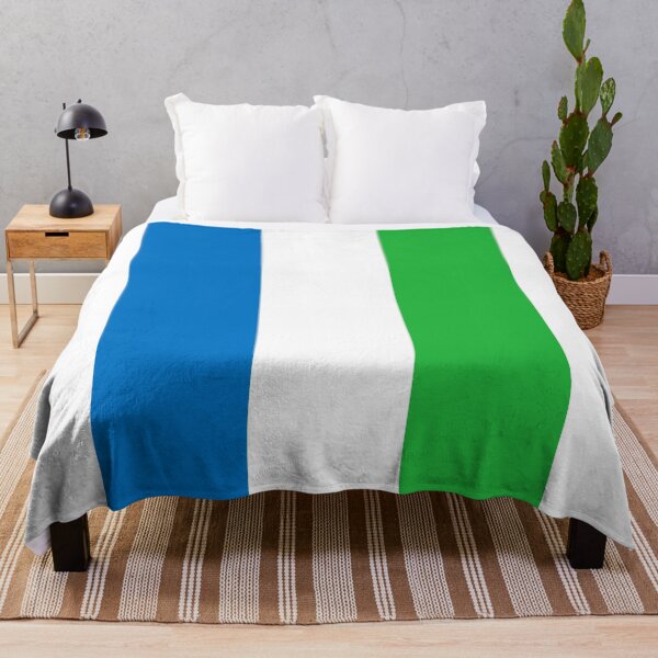 Item preview, Vertical Sierra Leone Flag Design designed and sold by NTGUILTY.