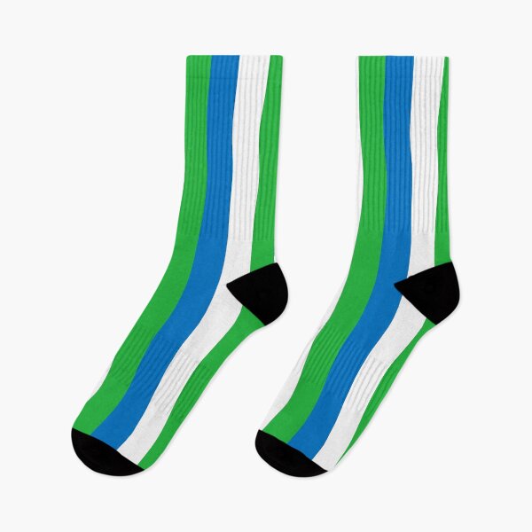 Item preview, Vertical Sierra Leone Flag Design designed and sold by NTGUILTY.