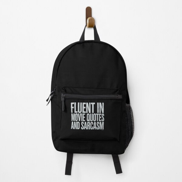 Item preview, FLUENT MOVIE QUOTES AND SARCASM Film Idea designed and sold by DigitaldeligArt.