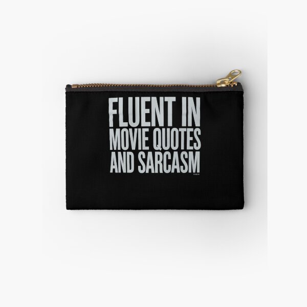 Item preview, FLUENT MOVIE QUOTES AND SARCASM Film Idea designed and sold by DigitaldeligArt.