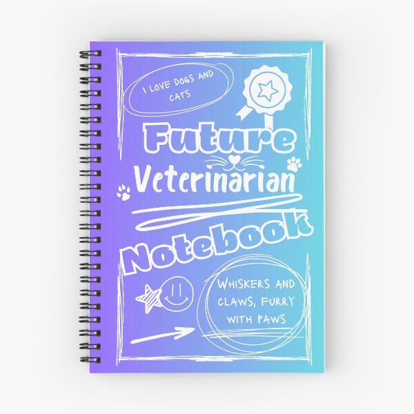 Item preview, Futuro veterinario (morado/blanco) designed and sold by Harpers Hidden Gems.