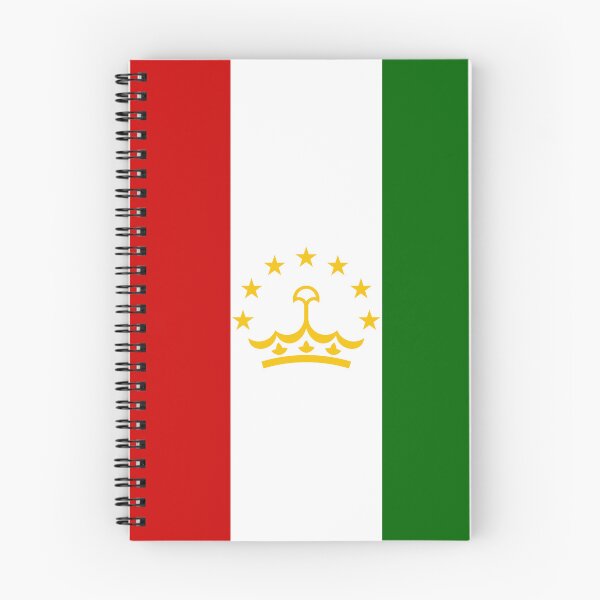 Aperçu de l'œuvre Modèle de drapeau vertical du Tadjikistan créée et vendue par NTGUILTY.
