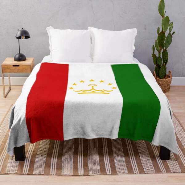 Item preview, Vertical Tajikistan Flag Design designed and sold by NTGUILTY.