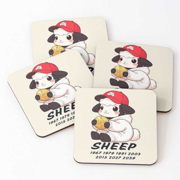 Item preview, Chinese Zodiac Sign Sheep designed and sold by LiskoDesign.