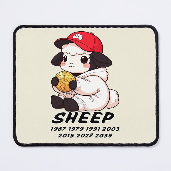 Item preview, Chinese Zodiac Sign Sheep designed and sold by LiskoDesign.
