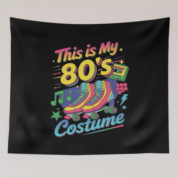 Item preview, 80s Costume 1980s Theme Party Eighties Styles Fashion Outfit 5 designed and sold by MarkLeedsArt.