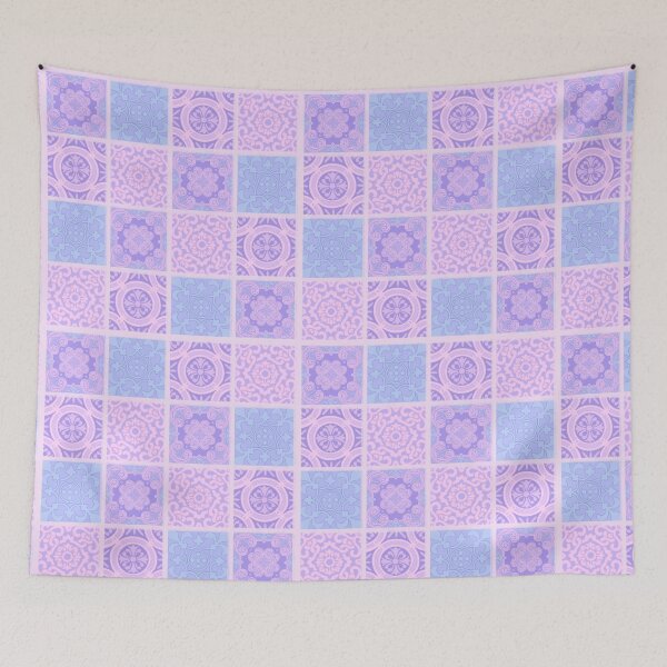 Item preview, Pastel Mediterranean Tiles Seamless Pattern designed and sold by Dreamspun Designs.