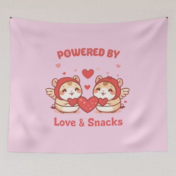 Item preview, KAWAII VALENTINE HAMSTERS designed and sold by BKDIGITALSHOP.