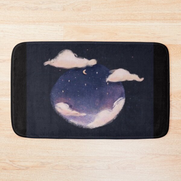 Item preview, Peaceful night,stars,and moon artwork  designed and sold by NivyasArtistry.