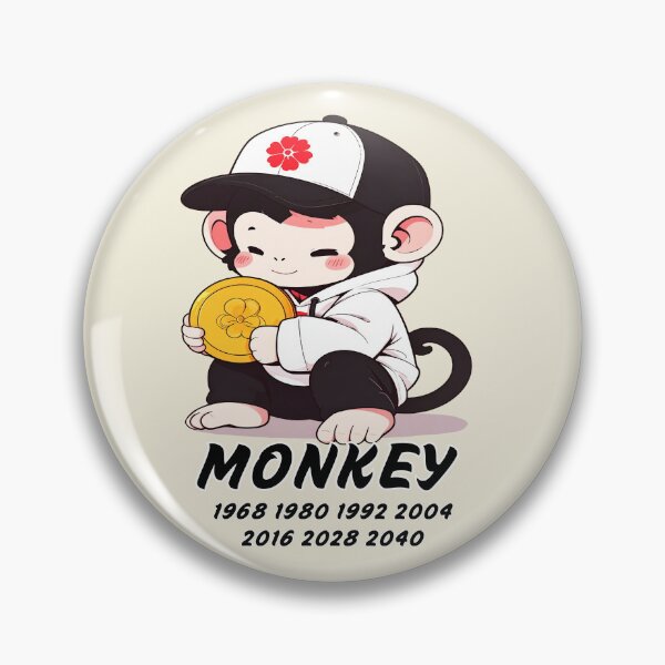 Item preview, Chinese Zodiac Sign Monkey designed and sold by LiskoDesign.