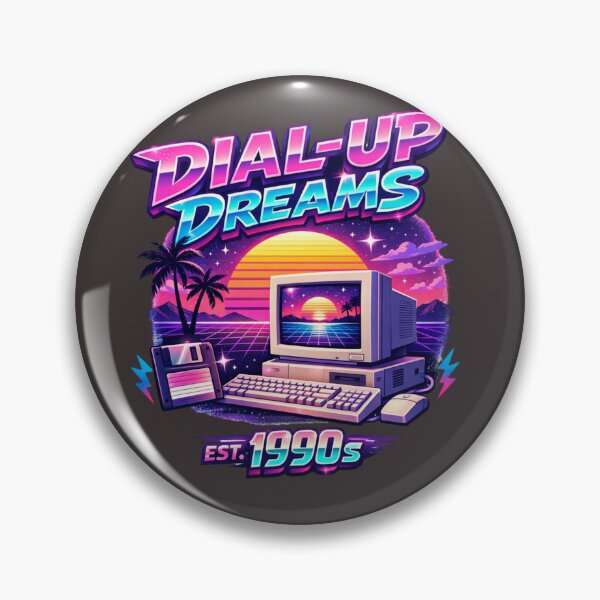 Item preview, Dial-Up Dreams 90s Aesthetic Shirt, Vaporwave Retro Tech Tee, Synthwave Nostalgia Gift, 1990s Internet Culture designed and sold by Zion by Carvalho.