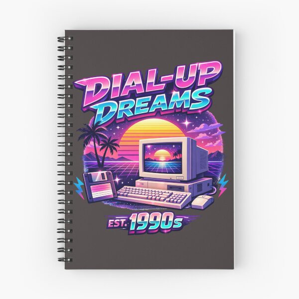 Item preview, Dial-Up Dreams 90s Aesthetic Shirt, Vaporwave Retro Tech Tee, Synthwave Nostalgia Gift, 1990s Internet Culture designed and sold by Zion by Carvalho.