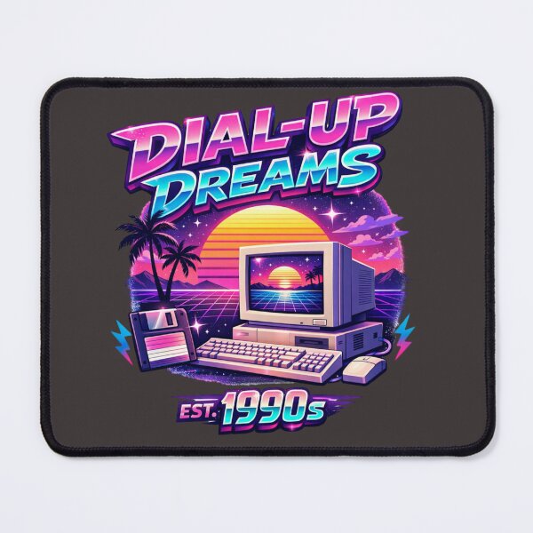 Item preview, Dial-Up Dreams 90s Aesthetic Shirt, Vaporwave Retro Tech Tee, Synthwave Nostalgia Gift, 1990s Internet Culture designed and sold by Zion by Carvalho.