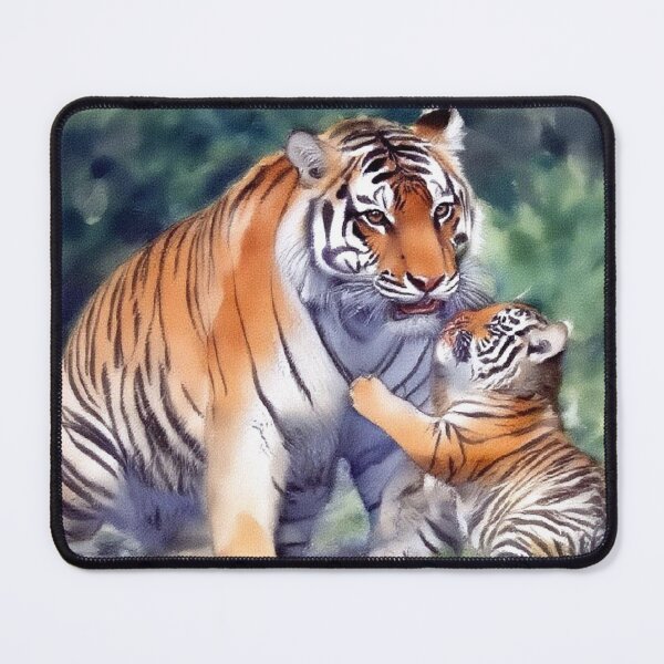 Item preview, Tiger mum and cub designed and sold by sid1802.