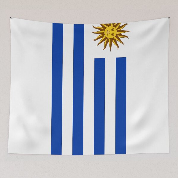 Item preview, Vertical Uruguay Flag Design designed and sold by NTGUILTY.