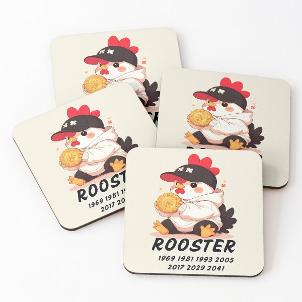 Item preview, Chinese Zodiac Sign Rooster designed and sold by LiskoDesign.