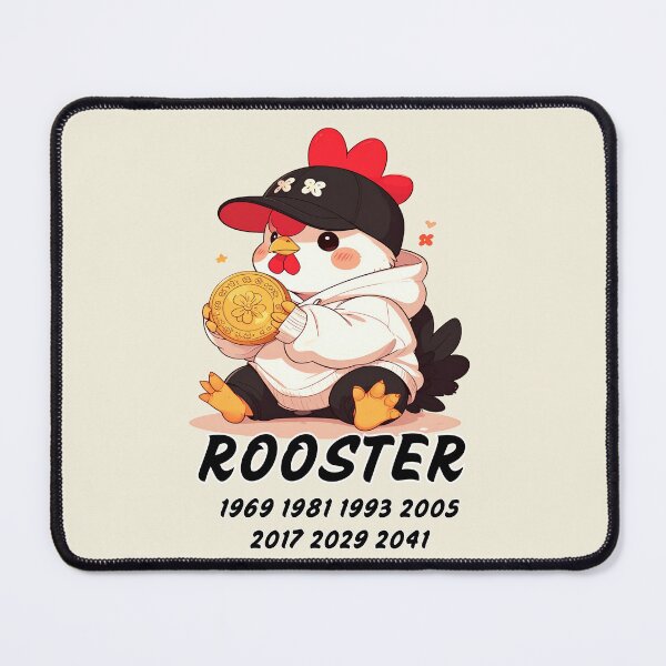 Item preview, Chinese Zodiac Sign Rooster designed and sold by LiskoDesign.