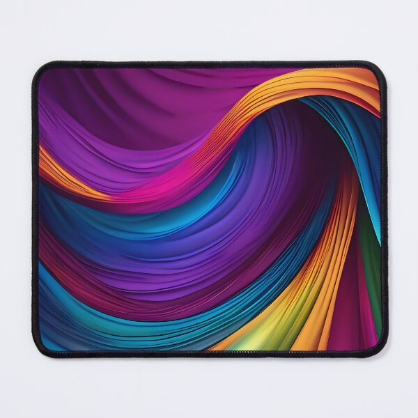 Item preview, Modern Colorful Abstract Wave Background Composition. designed and sold by MissYouONLY.