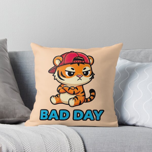 Item preview, Grumpy Tiger Bad Day designed and sold by WildCute.