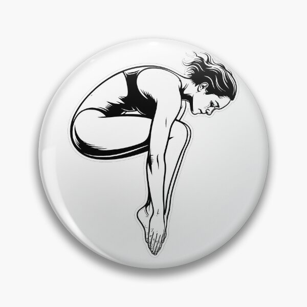 Item preview, Springboard Diver Colorful Divers Platform Diving Funny Classic designed and sold by SEBANOX.