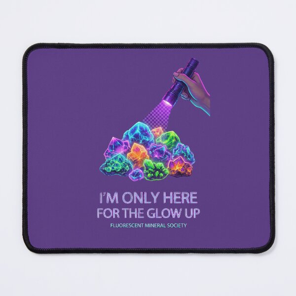 Item preview, Neon Glowing Mineral Pun designed and sold by SignumShop.