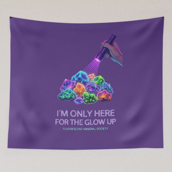 Item preview, Neon Glowing Mineral Pun designed and sold by SignumShop.