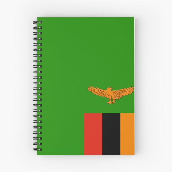Aperçu de l'œuvre Conception verticale du drapeau de la Zambie créée et vendue par NTGUILTY.