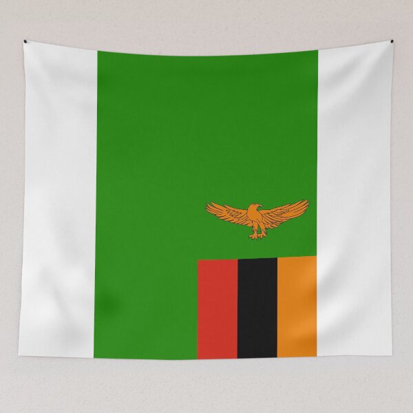 Item preview, Vertical Zambia Flag Design designed and sold by NTGUILTY.