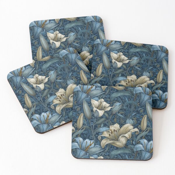 Item preview, Charming Lilies Flower  - Botanical Garden Pattern  - Gifts For Girlfriend designed and sold by RoyalStarsPatts.