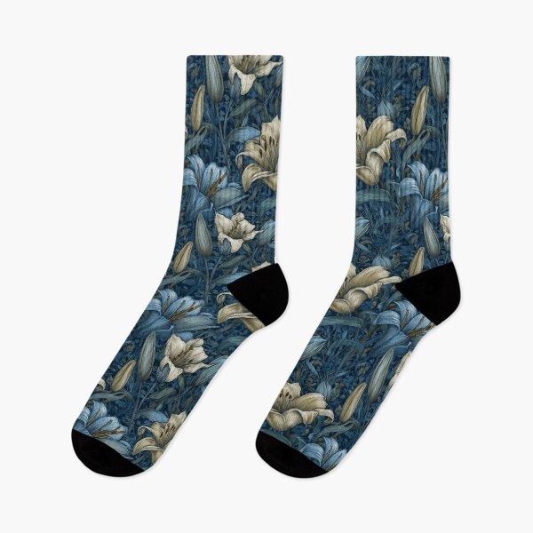 Item preview, Charming Lilies Flower  - Botanical Garden Pattern  - Gifts For Girlfriend designed and sold by RoyalStarsPatts.