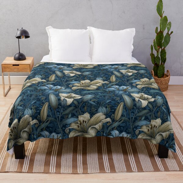 Item preview, Charming Lilies Flower  - Botanical Garden Pattern  - Gifts For Girlfriend designed and sold by RoyalStarsPatts.