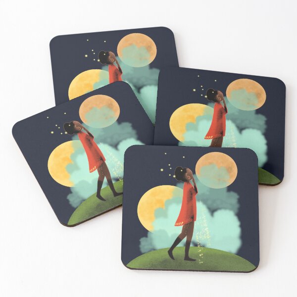 Item preview, Wanderers - little Nyota, hand painted picture designed and sold by AK-Hevonen.