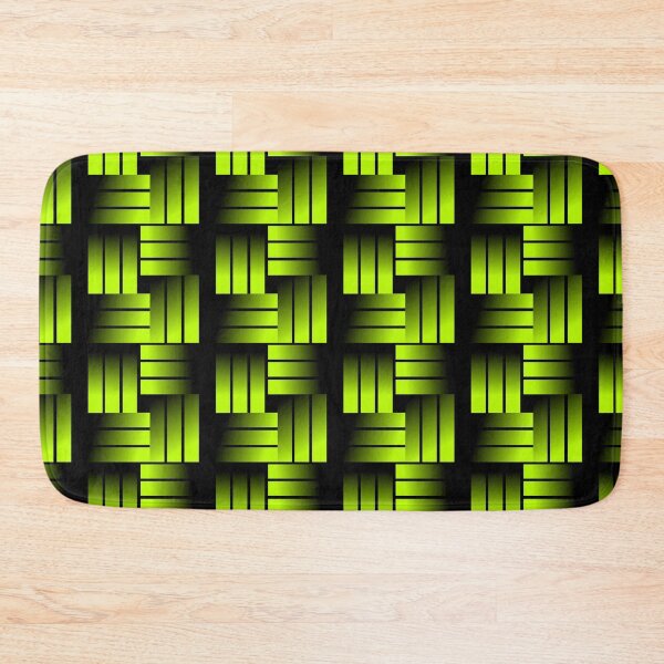 Item preview, Thermal Vent - Green Glowing Basket Weave Pattern designed and sold by The Nomadic Designs.
