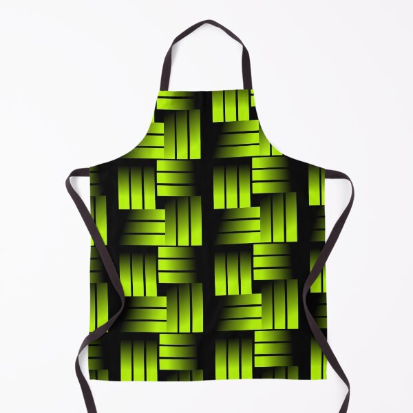 Item preview, Thermal Vent - Green Glowing Basket Weave Pattern designed and sold by The Nomadic Designs.