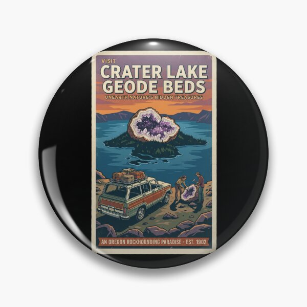 Item preview, Vintage Crater Lake Geodes designed and sold by SignumShop.