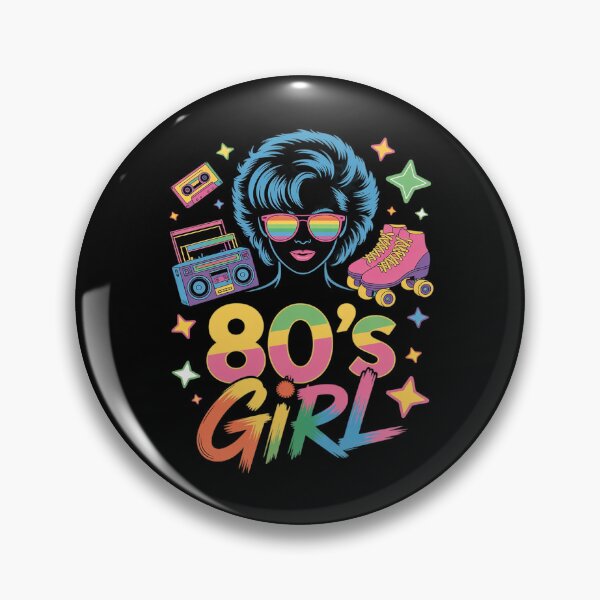 Item preview, 80's Girl Birthday Party Costume Women 5 designed and sold by MarkLeedsArt.