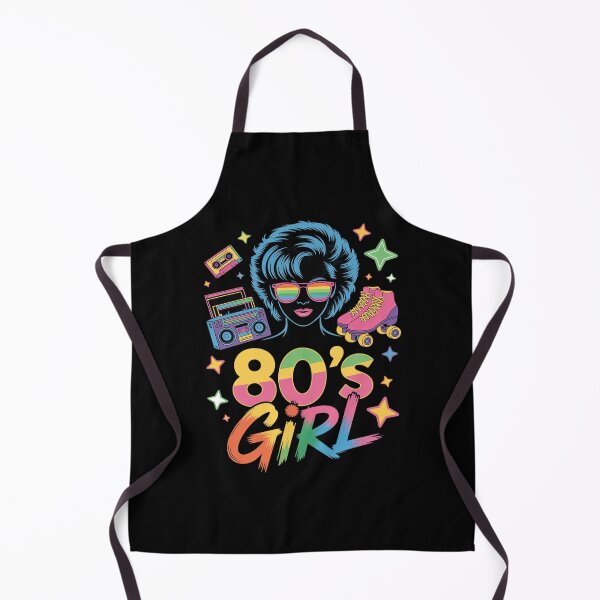 Item preview, 80's Girl Birthday Party Costume Women 5 designed and sold by MarkLeedsArt.