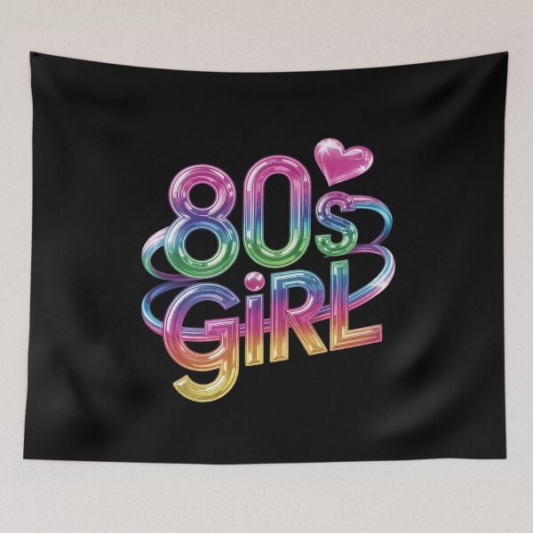 Item preview, 80's Girl Birthday Party Costume Women designed and sold by MarkLeedsArt.
