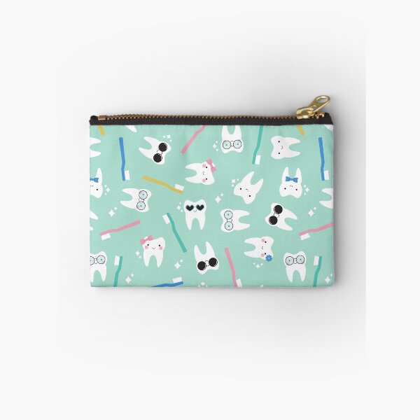 Item preview, Cute Tooth & Toothbrush Pattern designed and sold by ketrena.