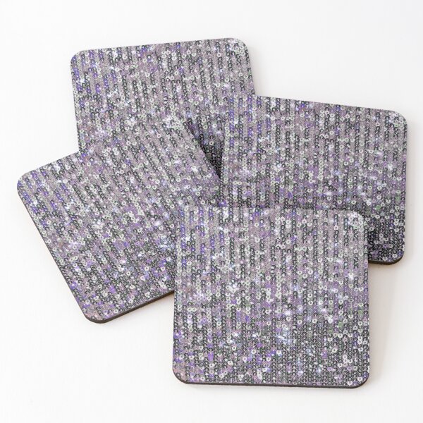 Item preview, Silver purple sequins, festive party vibe | glitter pattern  designed and sold by hollycooper.