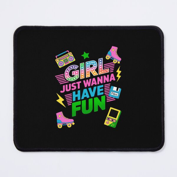 Item preview, 80's Girls Just Wanna Have Fun 1980s Birthday Girl designed and sold by MarkLeedsArt.