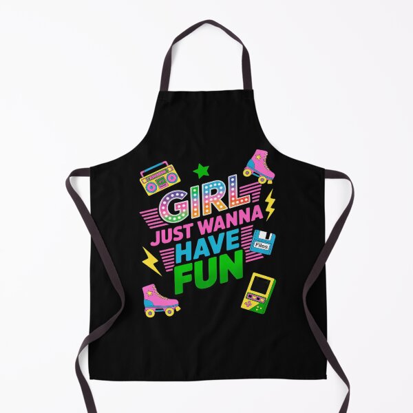 Item preview, 80's Girls Just Wanna Have Fun 1980s Birthday Girl designed and sold by MarkLeedsArt.