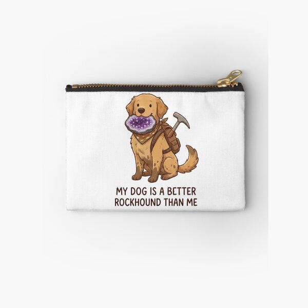 Item preview, Funny Dog Rockhound Gift designed and sold by SignumShop.
