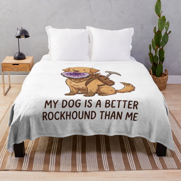Item preview, Funny Dog Rockhound Gift designed and sold by SignumShop.