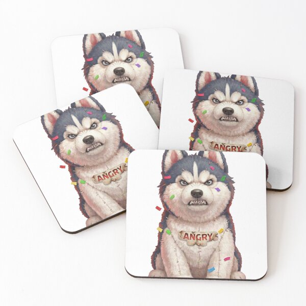 Item preview, Cute Husky Puppy Kawaii Illustration | Stay Pawsitive designed and sold by ParallelFX.