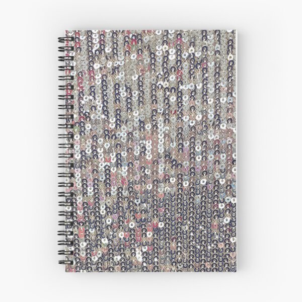 Item preview, Silver sequins, festive party vibe | glitter pattern designed and sold by hollycooper.