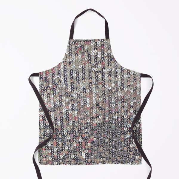 Item preview, Silver sequins, festive party vibe | glitter pattern designed and sold by hollycooper.