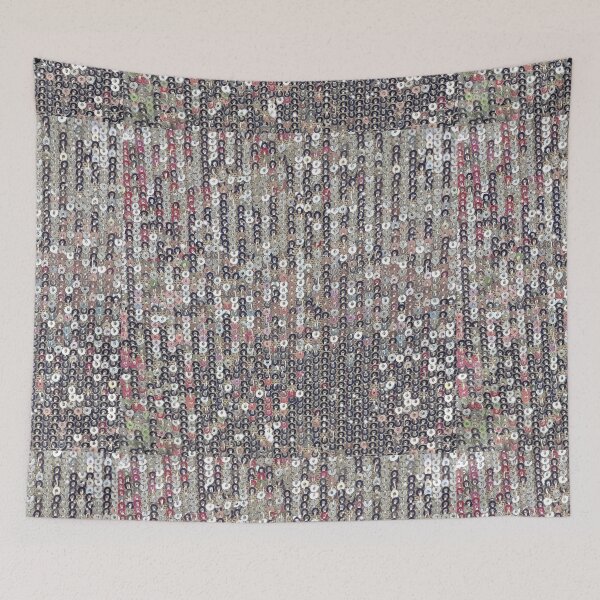 Item preview, Silver sequins, festive party vibe | glitter pattern designed and sold by hollycooper.